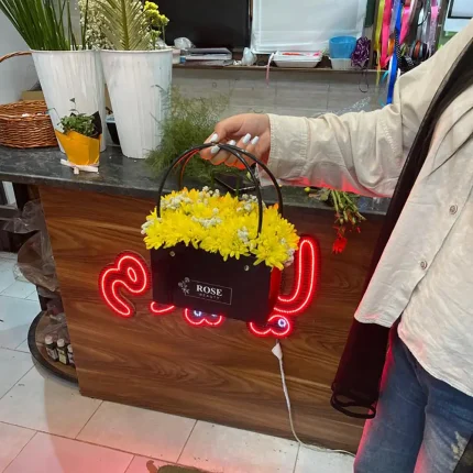 باکس گل روزانه در گلسرای لیلیوم